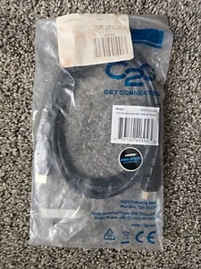 C2G 40304 4K 60Hz High-Speed HDMI Cable w/ Ethernet, 6.56 Feet (2 Meters), Black - Picture 1 of 2