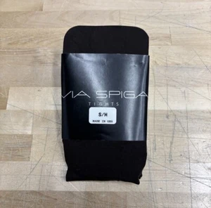 VIA SPIGA Tights Espresso Dark Brown Discontinued Style Womens Size S/M - NWT - Picture 1 of 6