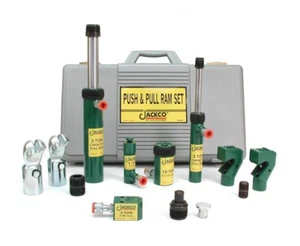 JACKCO HEAVY DUTY HYDRAULIC PUSH & PULL RAM SET AUTO BODY - Picture 1 of 1