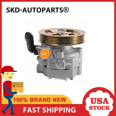 Power Steering Pump w/Pulley For 2005-2009 Subaru Legacy Outback 2.5L 21-5196 Foto 1 de 4