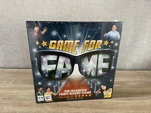 Game For Fame - The #1 Selling Party Board Game** NEW & SEALED**