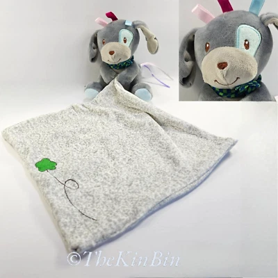 Dipinai Gris Cachorro Lovey Spot Ojo Manta de Seguridad Perro 10" Cintas Bebé Usadas en Excelente Condición Foto 1 de 4