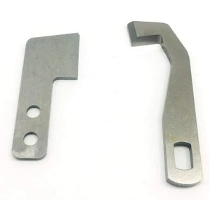 Cuchillo superior G1076 + cuchillo inferior G1075 para Singer 14T957DS, 14T967DC, 14T968DC - Imagen 1 de 2