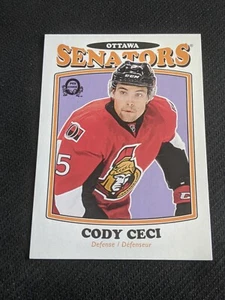 2016-17 O-PEE-CHEE OPC CODY CICI RETRO BLANK BACK - Picture 1 of 2