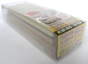 Japanese whetstone KING combi 1000/6000 sharpening water stone KW65 F/S - Picture 1 of 4
