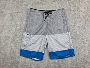 O'NEILL Men's Grey/Blue Unlined Board Shorts Swimming Trunks Size 32x10 - Picture 1 of 17