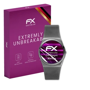 atFoliX Glass Protective Film for Skagen Melbye Glass Protector 9H Hybrid-Glass - Zdjęcie 1 z 8