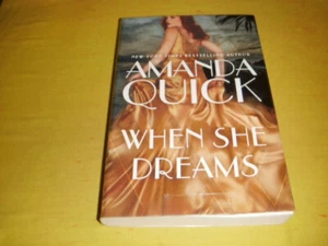 When She Dreams 2022 LARGE PAPERBACK Novel By Amanda Quick - Picture 1 of 6