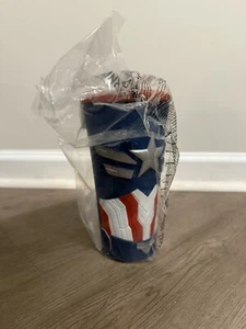 Captain America Brave New World 32oz 3-D Red White Blue Shield Lid Cup Cinemark - Picture 1 of 5