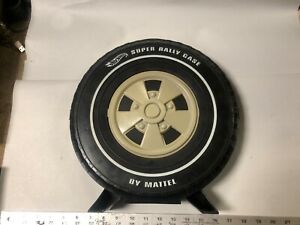 Vintage 1968 Mattel Hot Wheels Super Rally Case 24 Car Holder Case OfCe InVst b