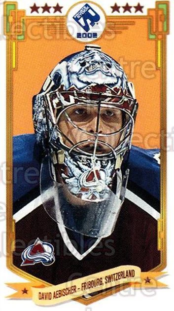 2001-02 Private Stock PS 2002 Action #16 David Aebischer - Image 1 of 1