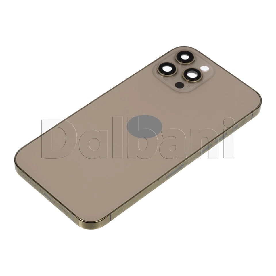 Gold Replacement Housing Frame For iPhone 12 Pro Max Battery Cover International - Image 1 of 4