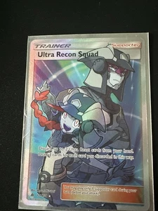 Pokémon TCG 2018 Sun & Moon Forbidden Light Ultra Recon Squad #131 Full Art Trai - Picture 1 of 1