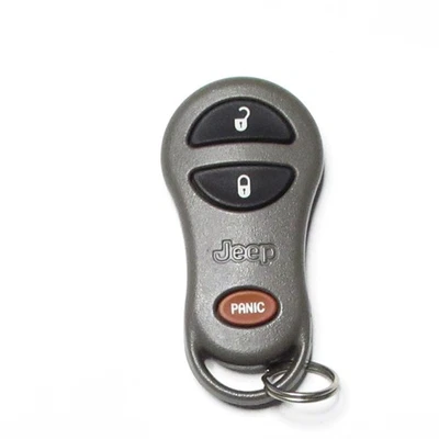 OEM 1999-2001 JEEP CHEROKEE KEYLESS ENTRY REMOTE KEY FOB 56036860 GRAY NICE - Image 1 of 3