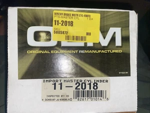 Fits 82-85 Toyota Celica, OEM Reman Master Brake Cylinder, Part #11-2018 - Picture 1 of 11