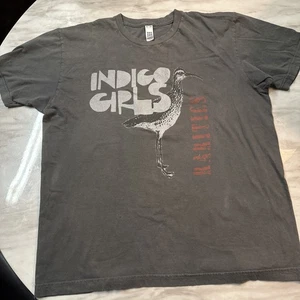 Camiseta gris Indigo Girls 2001 talla grande hecha en EE. UU., Y2K  - Imagen 1 de 13