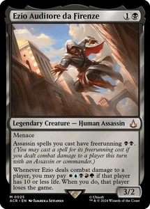 Magic The Gathering Ezio Auditore da Firenze 25 Mythic Assassin's Creed - Imagen 1 de 1