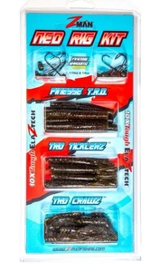 Z-Man Ned Rig Kit con Finesse Shroomz, Finesse TRDS, TRD CrawZ e TRD TicklerZ - Foto 1 di 2