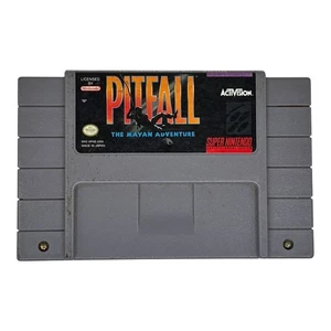 Pitfall: The Mayan Adventure Super Nintendo SNES Cartridge Only - Picture 1 of 4