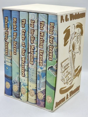 Jeeves and Wooster (6v.) - P. G. Wodehouse - P. Cox - Folio Society - 1997 - VGC - Image 1 of 4