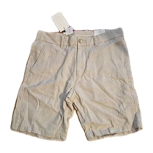 Porter & Ash Herren Leinen Shorts Gr. 30 Beige Luxus Essentials Freizeit Strand - Bild 1 von 9