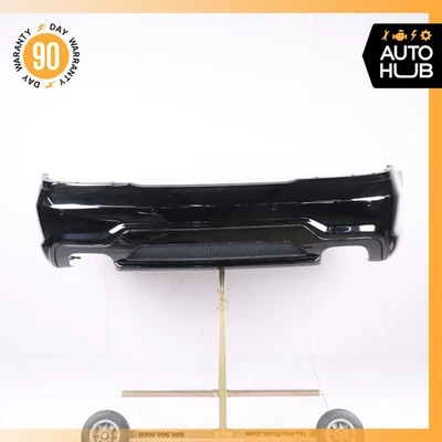 Conjunto de cubierta de parachoques trasero deportivo negro OEM Mercedes R230 SL550 SL600 AMG Foto 1 de 4