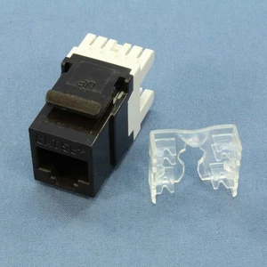 Pass and Seymour Keystone Connector Brown Cat 5e+ Jack Cat5E RJ45 WP3450-BR - Picture 1 of 7