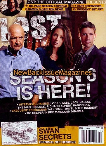 Lost 3/10,Evangeline Lilly,Matthew Fox,Terry O'Quinn,March 2010,*BRAND NEW*,*LA - Image 1 of 1