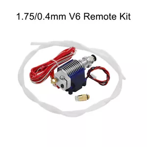 Metal J-head V6 Hotend 1.75mm/0.4mm Nozzle Bowden Extruder Reprap 3D Printer - Bild 1 von 6
