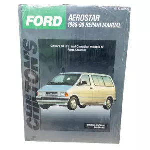 Manual de reparación Chilton #8057 1985-1990 Ford Aerostar 1986 1987 1988 1989 - Imagen 1 de 10