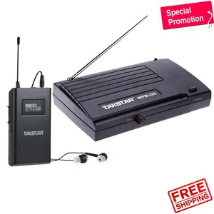 Takstar UHF Wireless In-Ear Monitor System Transmitter Receiver 6 Channels 50m - Picture 1 of 18