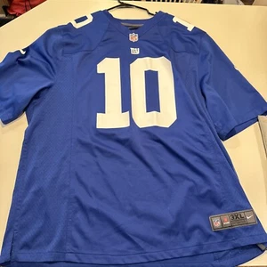 Eli Manning #10 Football Jersey,Embroidered,Blue - Picture 1 of 4