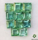 3.50 mm Natural Emerald Square Cut Lot 11 Pcs 2.44 Cts Untreated Loose Gemstones