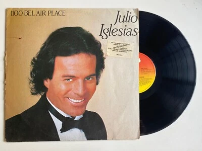 Julio Iglesias - 1100 Bel Air Place 12” Vinyl Record LP Album Vintage 1984 - Image 1 of 4