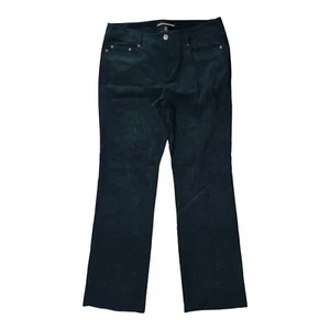 Company Ellen Tracy dunkelgrüne Cord Bootcut Anzughose Damengröße 10 neu ohne Etikett - Bild 1 von 5