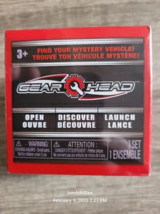 π₯ NEW Genesis Gear Head Mystery Vehicle - Blind Box, Still Sealed π₯ - Picture 1 of 4