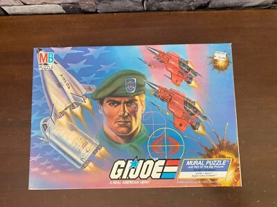 Vtg 1988 G I JOE 221 pc Scene 1 Falcon Targets Cobra Command Puzzle MB Brand New - Изображение 1 из 4