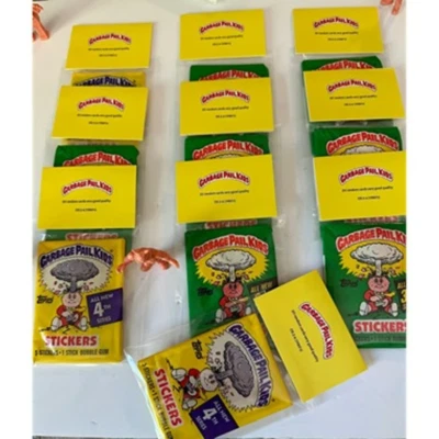 Garbage Pail Kids 1986 serie 3 Topps originales (1) paquete de cera sin abrir. Precintado Foto 1 de 3