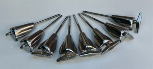 Vintage Premier APK/XPK Bass Drum T-Rods & Claws Hardware / Spares x 8 - Picture 1 of 9