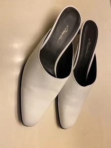 Scivoli 3.1 Phillip Lim in pelle bianca punta chiusa misura 39,5 - Foto 1 di 3