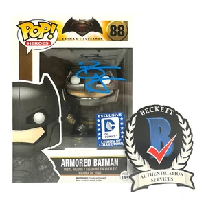 BEN AFFLECK SIGNED AUTOGRAPH FUNKO POP 204 JUSTICE LEAGUE BECKETT BAS BATMAN - Picture 1 of 2