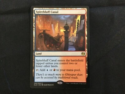 MTG Kaladesh SPIREBLUFF CANAL NM (0509) - Image 1 of 2