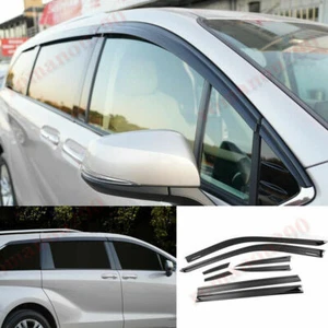 8X For Toyota Sienna 2021-2022 Black Car Window Visor Vent Shades Sun Rain Guard - Picture 1 of 8
