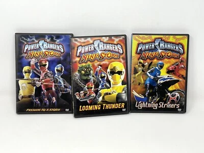 Power Rangers 3 DVD lot - Movie - Ninja Storm - Image 1 of 4
