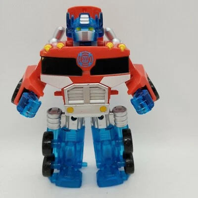 Playskool Heroes Optimus Prime Energize Transformers Rescue Bots Hasbro Figure - Image 1 of 4
