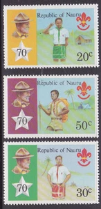 Nauru 1978 70 aniversario de la formación de los mundos primer grupo explorador MUH - Imagen 1 de 1