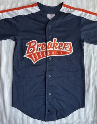 Camiseta deportiva de béisbol vintage de trabajo en equipo Breakers juvenil mediana (18x29) Foto 1 de 4