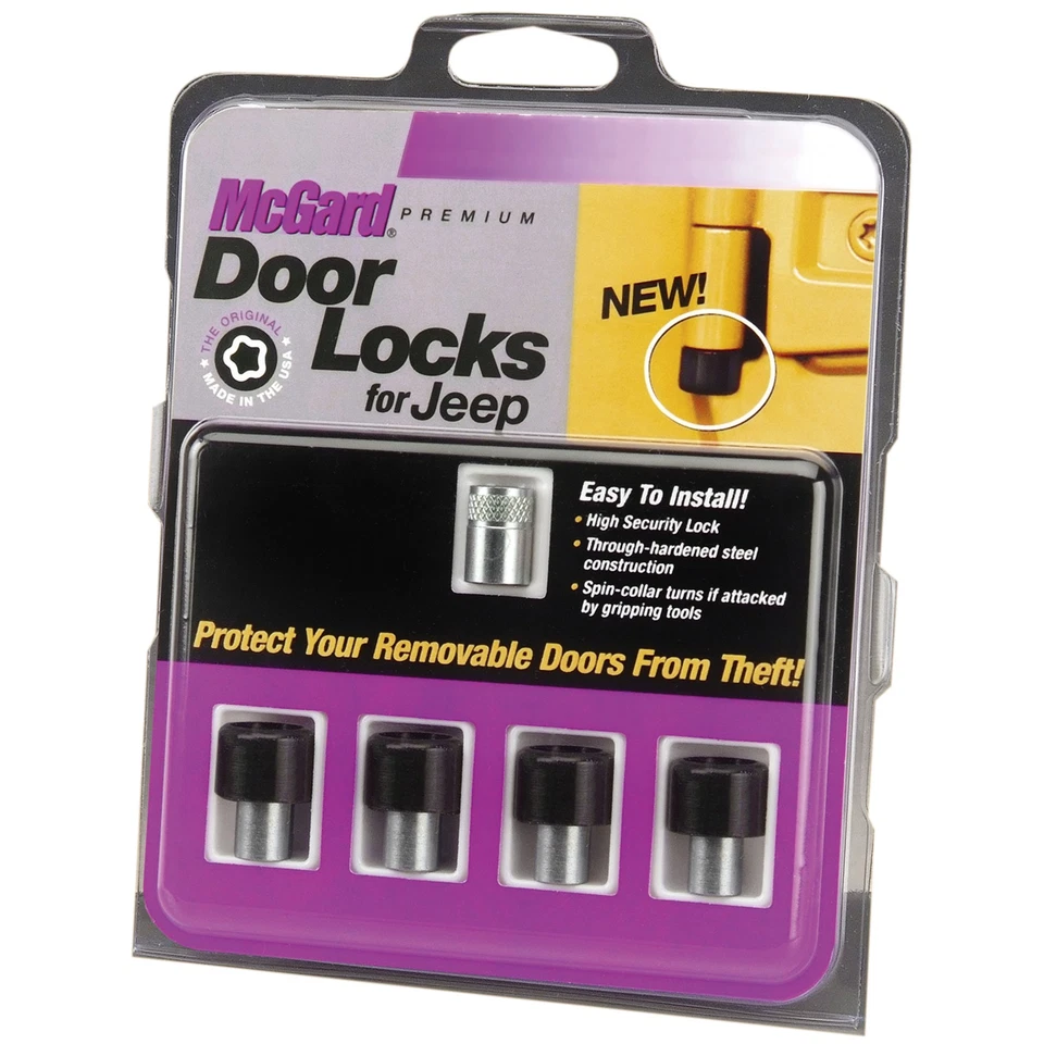 Cerraduras de puerta McGard 76060 para Jeep Wrangler JK 4 puertas Foto 1 de 1
