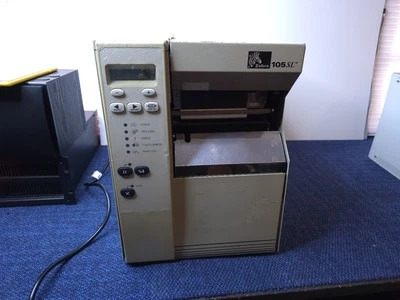 Zebra 105SL Thermal Transfer Industrial Barcode Label Printer Business Lab - Image 1 of 4