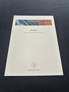 MERCEDES BENZ DESIGNO S55 S500 S430 2000 raro colore TEDESCO brochure W220 classe S - Foto 1 di 8